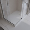 Душевой поддон из искусственного мрамора BELBAGNO TRAY-MR-UNO-AH-120/90-35-W-BO