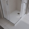 Душевой поддон из литьевого мрамора 140x90 см BELBAGNO TRAY-MR-UNO-AH-140/90-35-W-CR